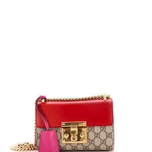 Gucci Padlock Shoulder Bag Gg Coated #237160G79B
